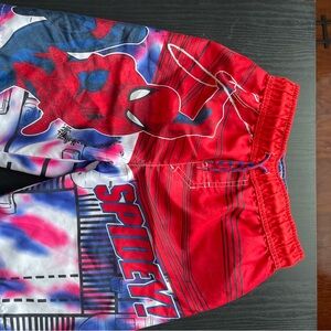 Marvel Spider-Man Blue & Red Swim Shorts